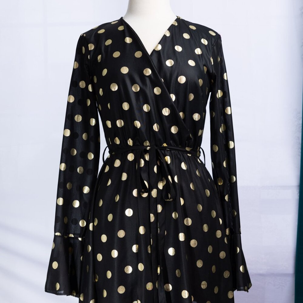 Club L London Polka Dot Mini Dress